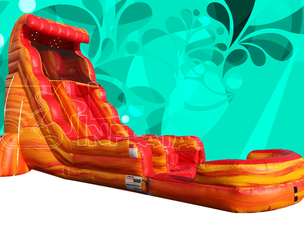16 Ft. Cascade Crush Water Slide